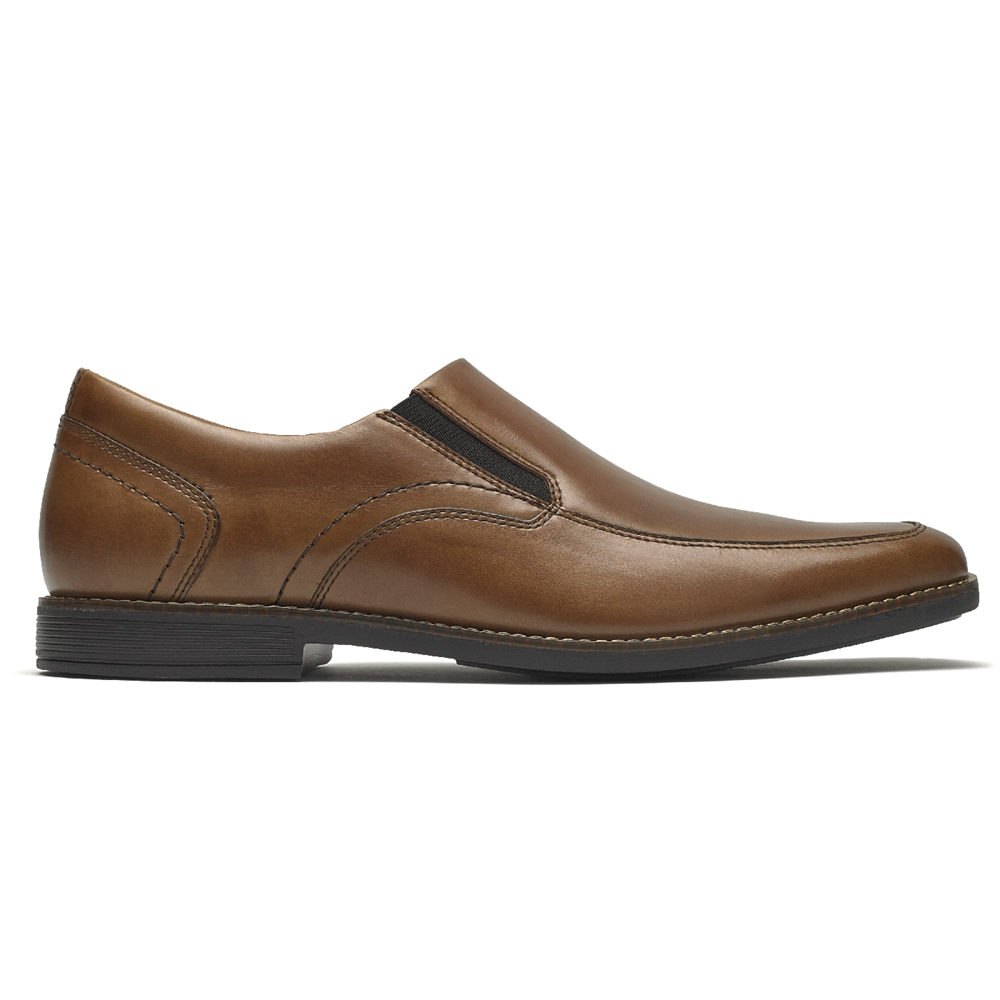 Rockport Singapore Mens Slip-On - Braylon Brown - EV2783906